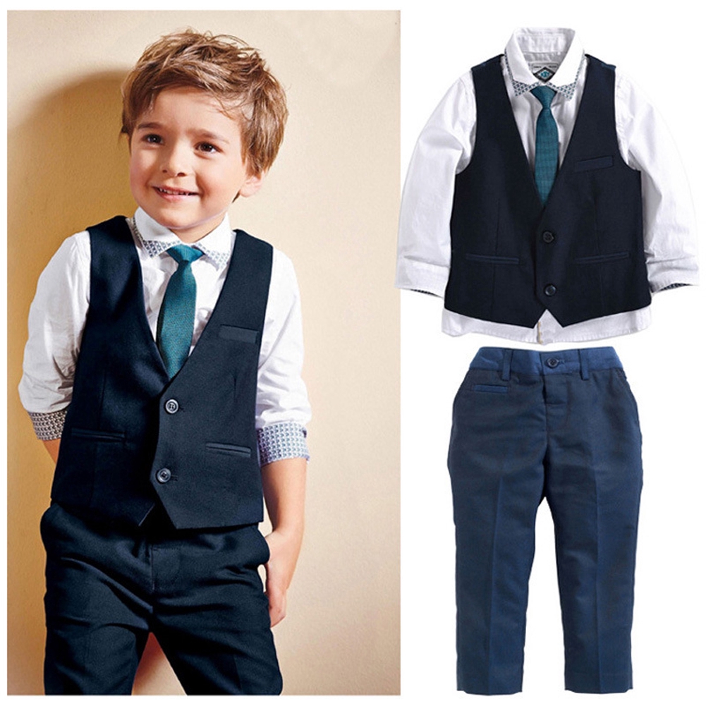 blue outfits for boys