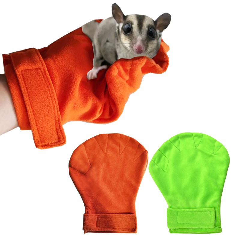 Sugar Glider Bonding Mitt Small Animal Handling Glove Rat Accessories