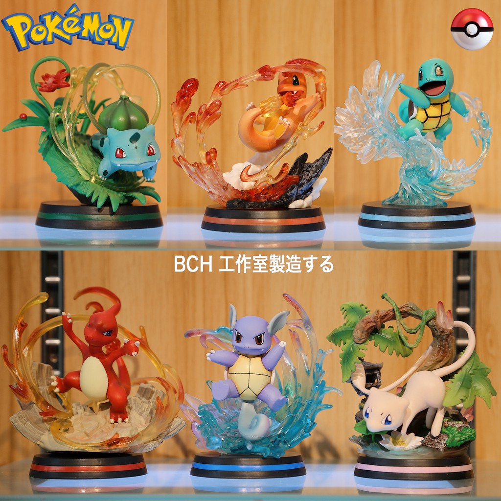 Original Pokémon Cartoon Anime Action Character Pikachu Naruto Acting  Collect Model Toys For Childre | Shopee Philippines