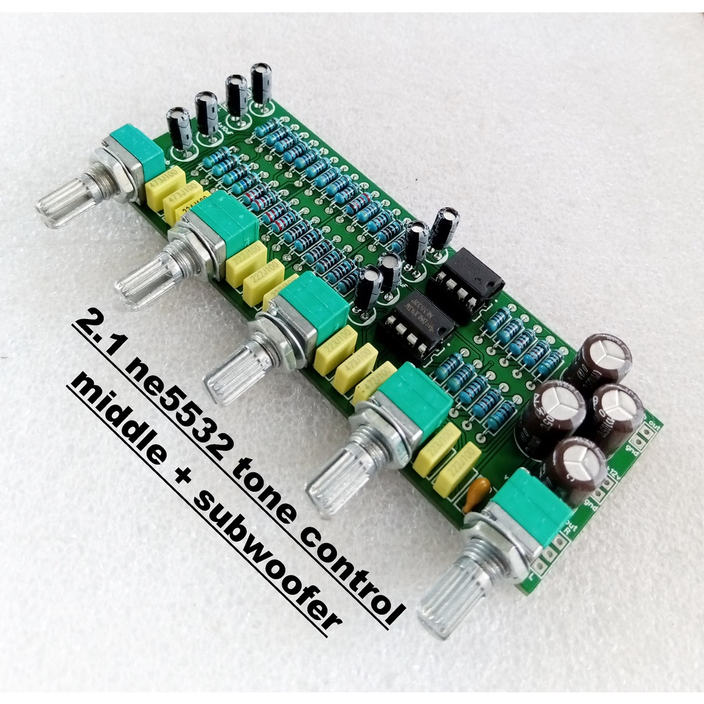 2.1 ne5532 Stereo Tone Control Module Plus Middle And Subwoofer | Shopee  Philippines