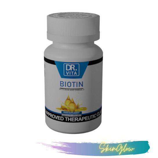 Dr. Vita Biotin M with Iron and Omega3 Shopee Philippines