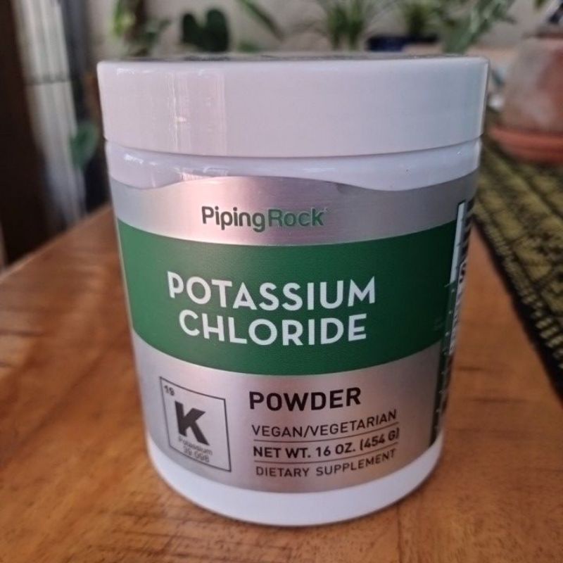 Potassium Chloride Vegetarian Supplement by Piping Rock Shopee