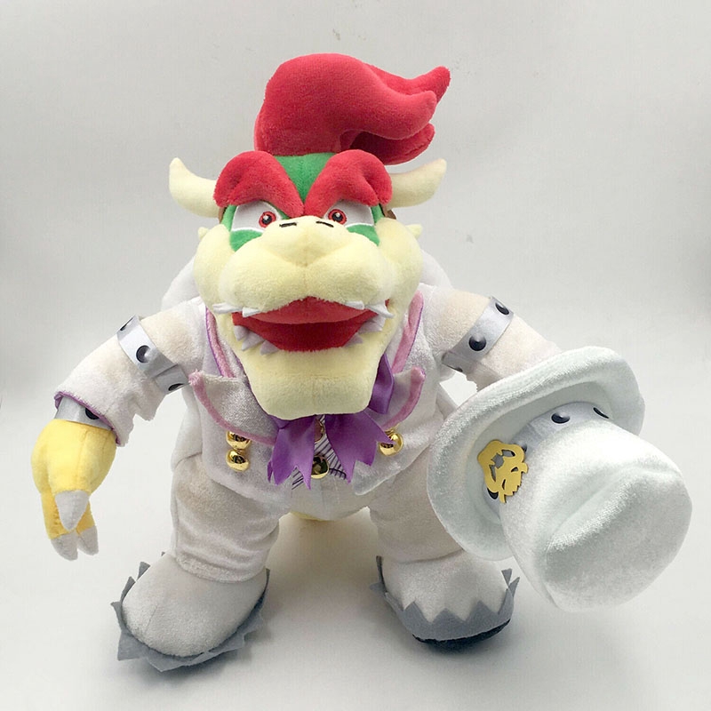 super mario odyssey bowser plush