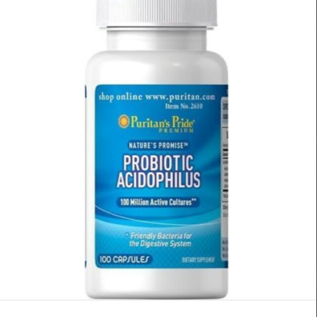 Probiotic Acidophilus 100 Million 100Caps Exp. Sept.2020 | Shopee ...