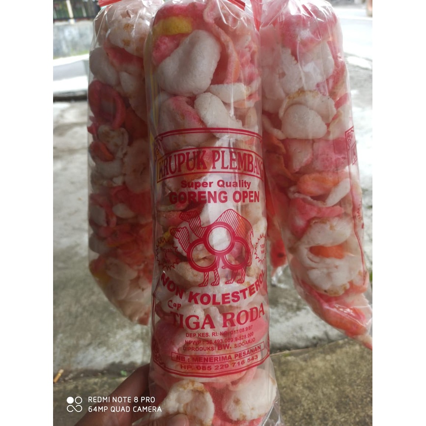 Open Cholesterol Fried Crackers, Plembang Crackers (per Pack) Shopee