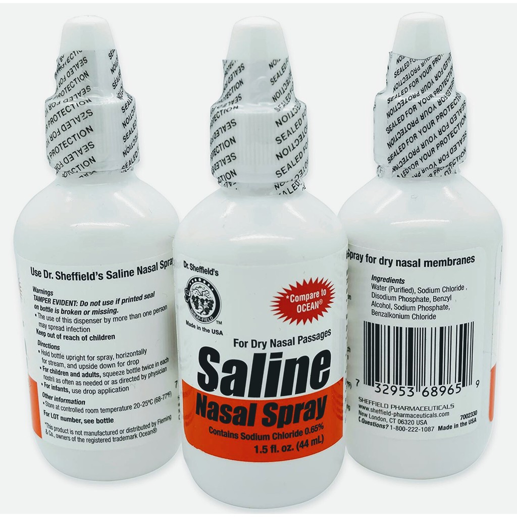 sodium chloride nasal spray ocean