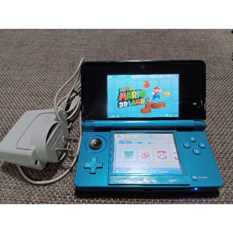 Nintendo 3DS Aqua Blue Shopee Philippines