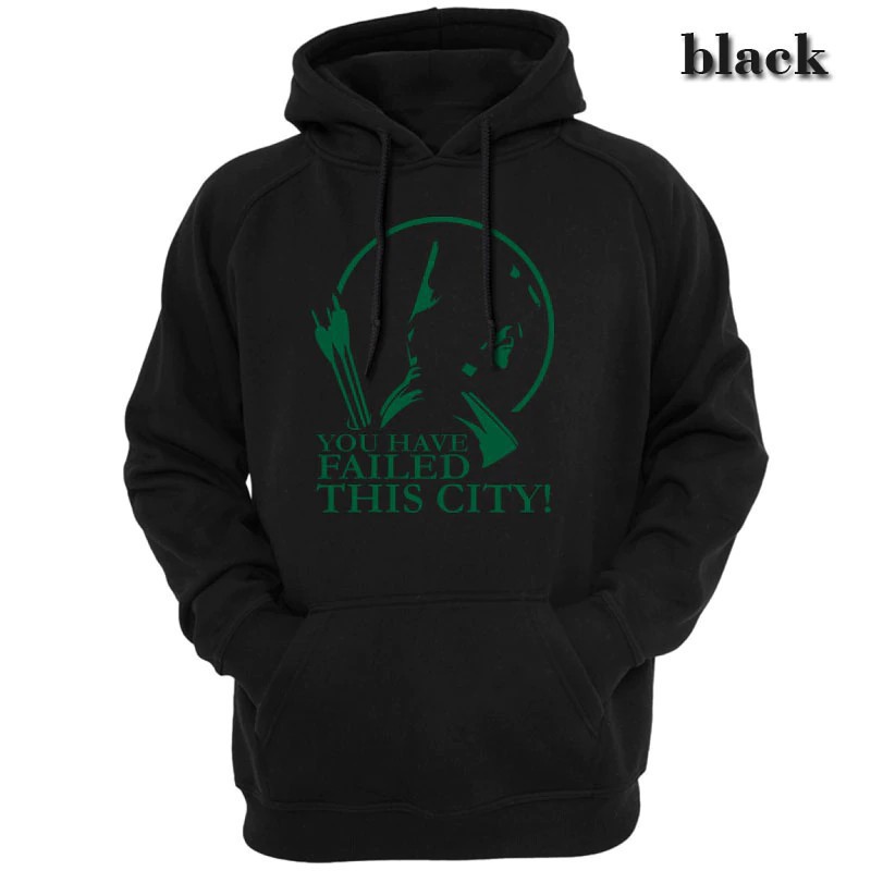 green arrow sweatshirt