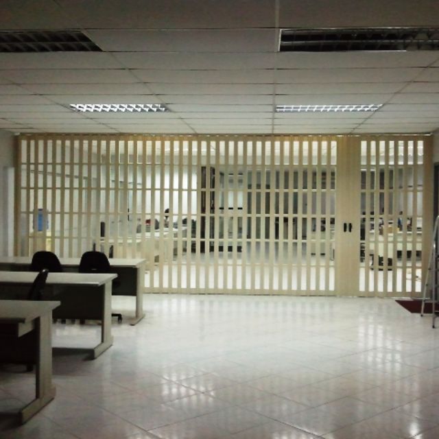 Folding Door Accordion Partition Divider Pvc Shopee Philippines
