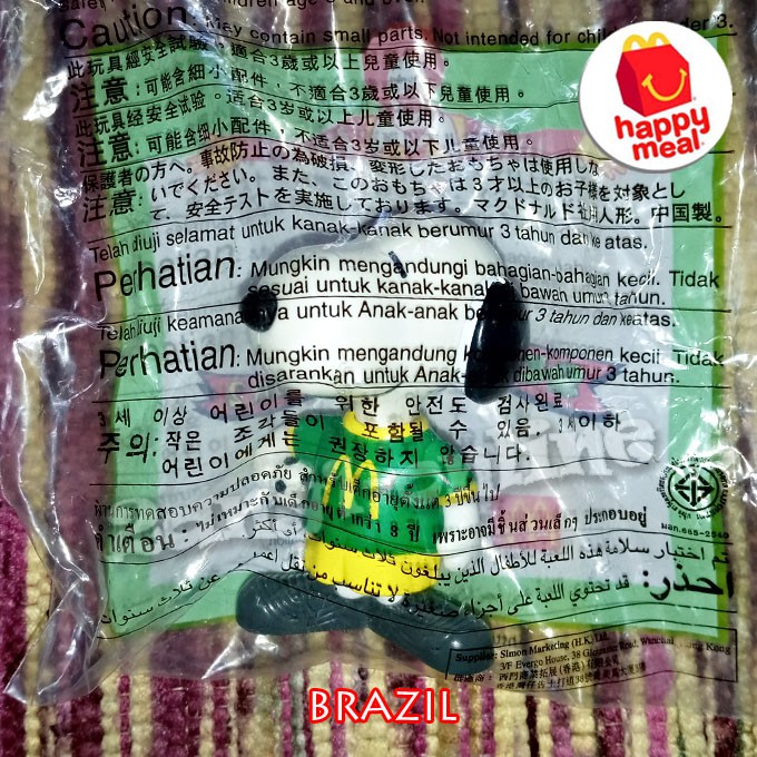Details about  / snoopy world tour 2 1999 series happy meal mcdonald unopened new
