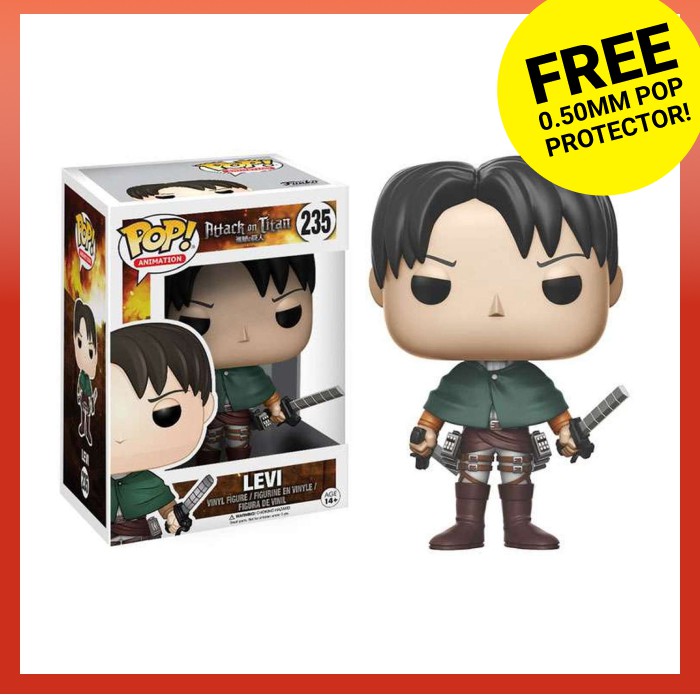 Animation Attack on Titan Levi Ackerman #235 Funko Pop Vinyl Figure