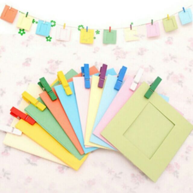Cod Hanging Photo Frame Banner 10pcs Shopee Philippines