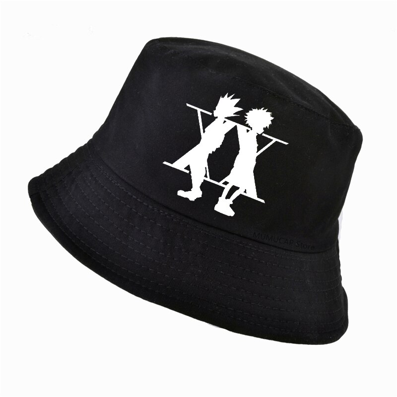 Hunter X Hunter Bucket Hat Killua Zoldyck Baka Classic Comic Panama Cap Classic Anime Japan Cotton Panama Fisherman Cap Shopee Philippines