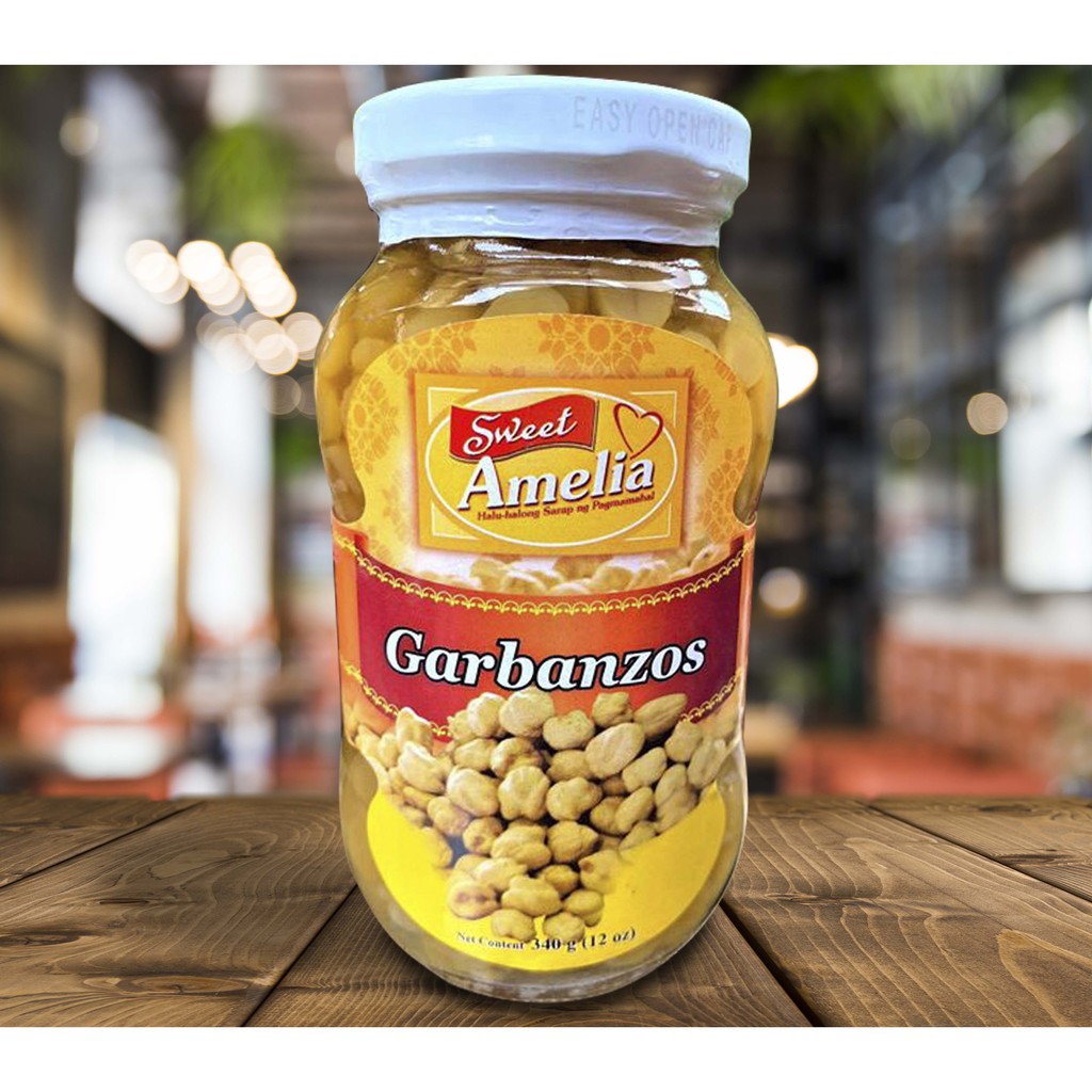 Sweet Garbanzos 340g Ingedients Chickpeas garbazos , Refined Sugar
