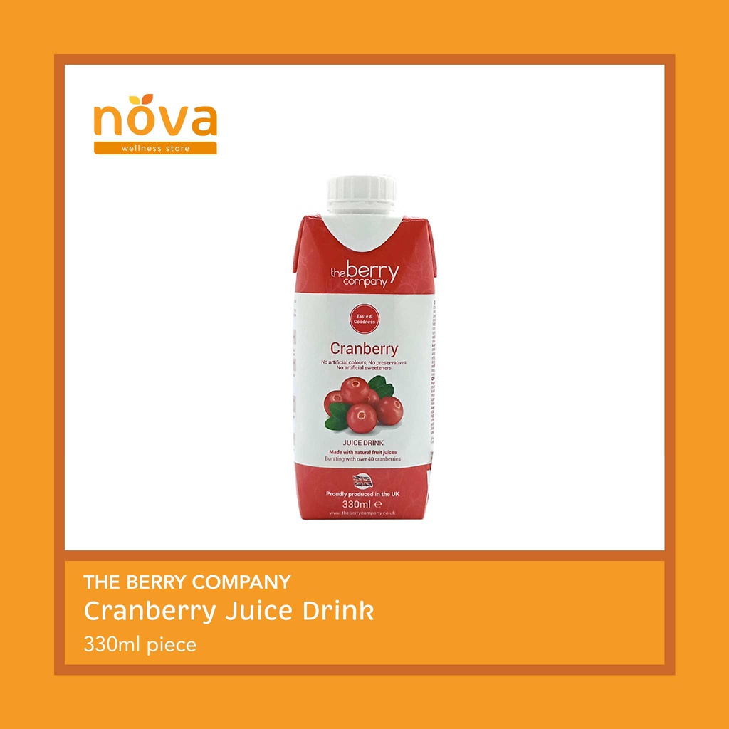 The Berry Company Cranberry Juice Drink 330ml (pc) Shopee Philippines
