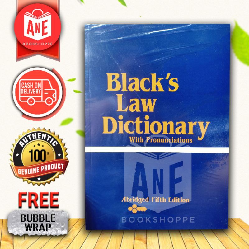 authentic-black-s-law-dictionary-with-pronunciations-abridged-fifth