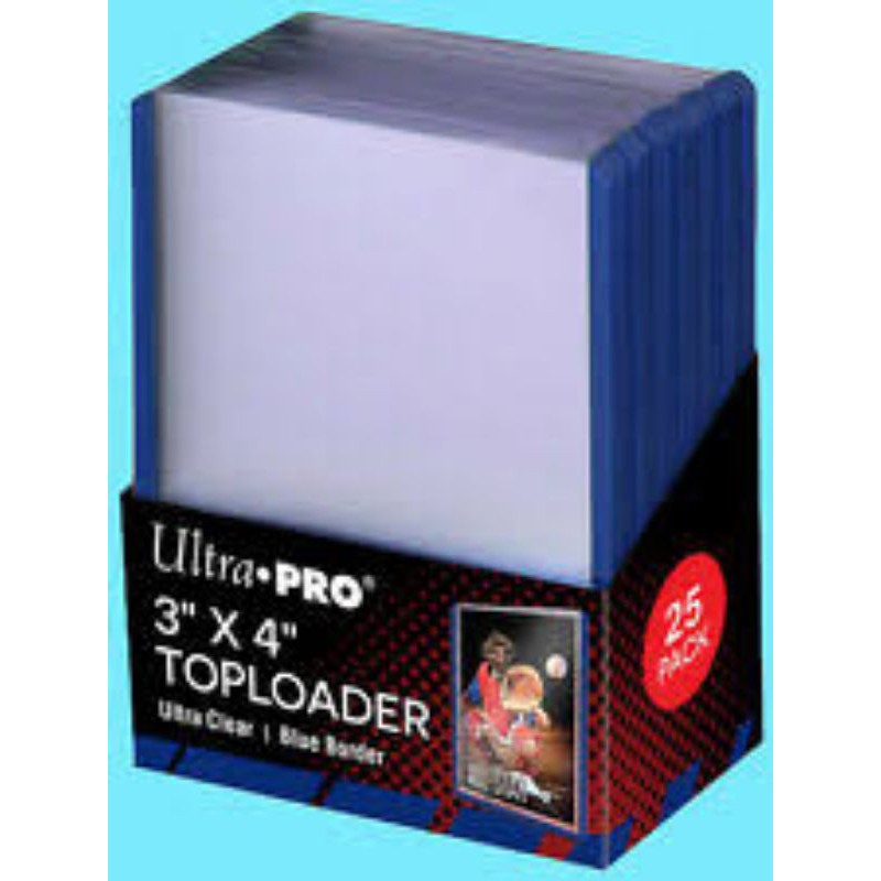 ULTRA PRO CARD TOPLOADER BLUE BOARDER. 35PT 25PCS/PACK Shopee Philippines