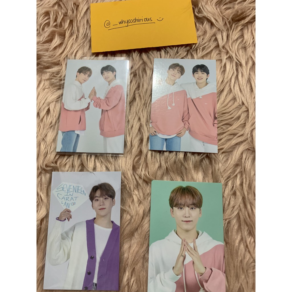 ONHAND seventeen CARATLAND 2020 CL20 trading cards photocard SVT carat ...