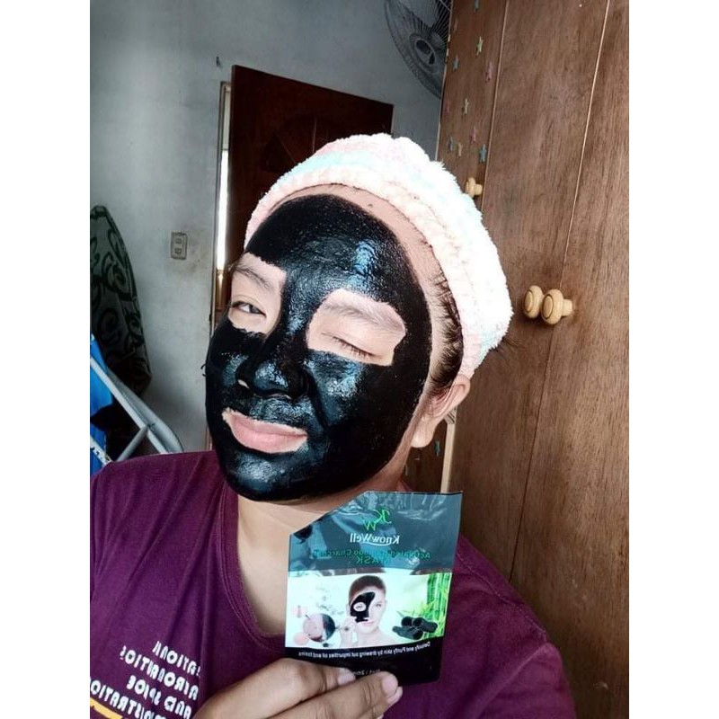 Knowwell Bamboo Charcoal Mask Box CLEARANCE SALE UNTIL SUPPLIES LAST