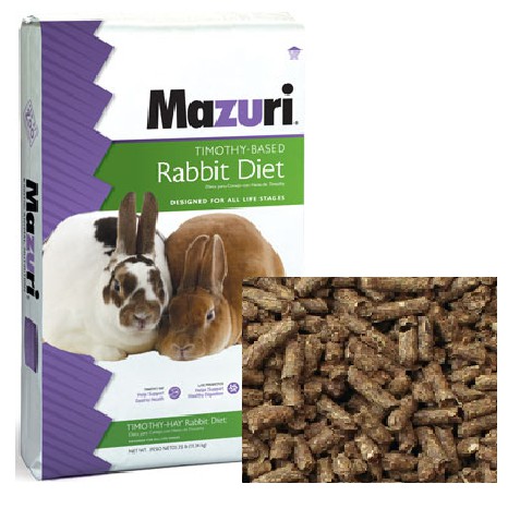 mazuri timothy based rabbit diet