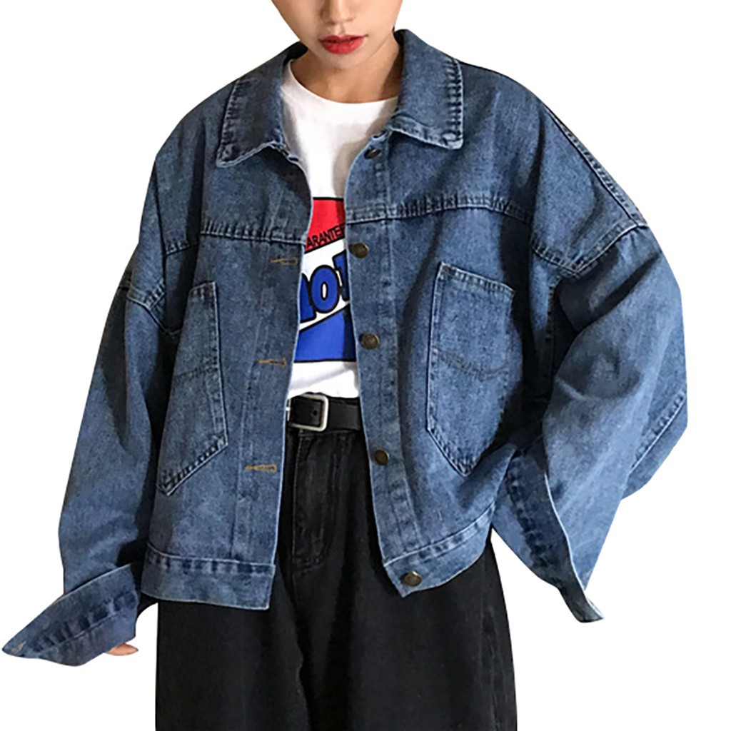 jean jacket with different sleeves