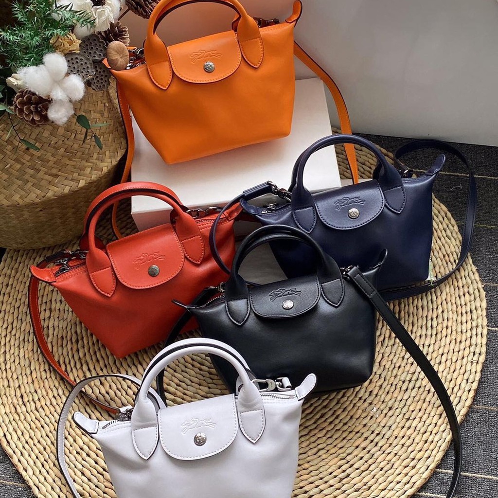 【Hot Sales！！】Longchamp Lady‘s 2020 Lastest Five Colors mini size Sheepskin Leather handbag