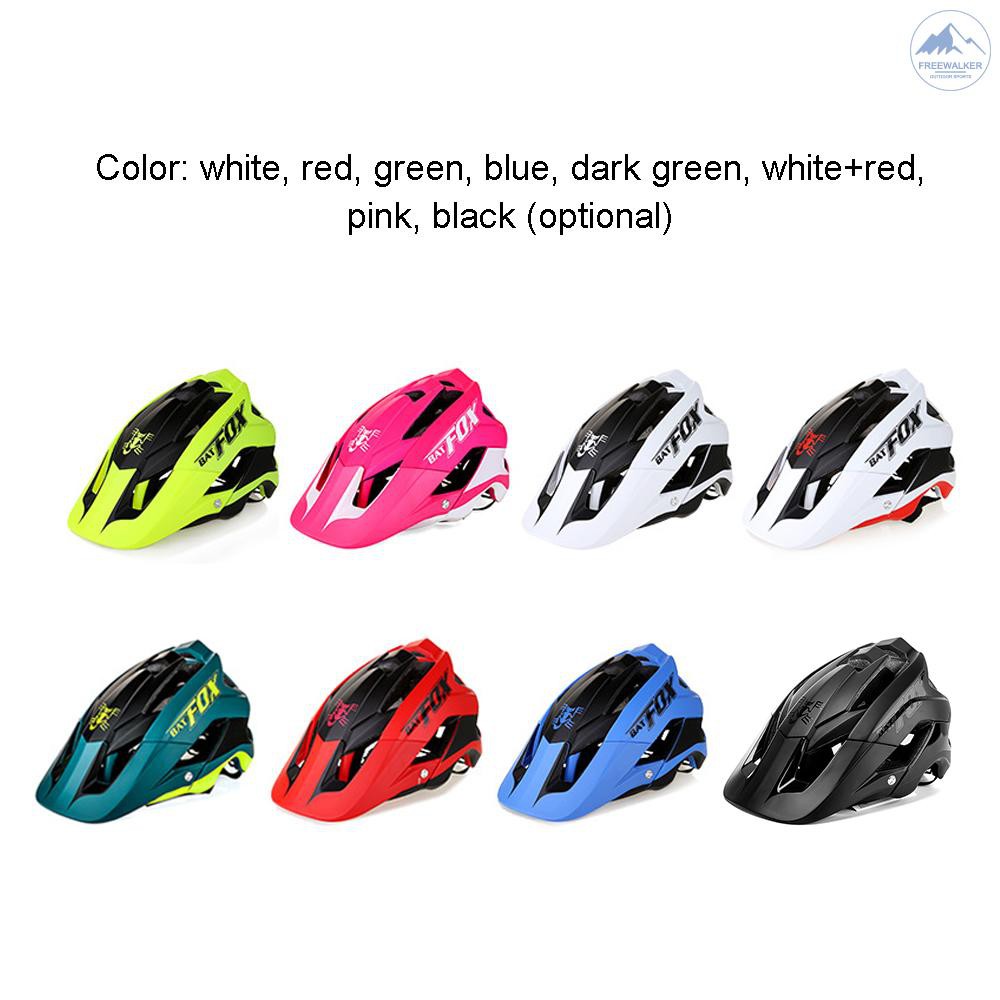 white mountain bike helmet