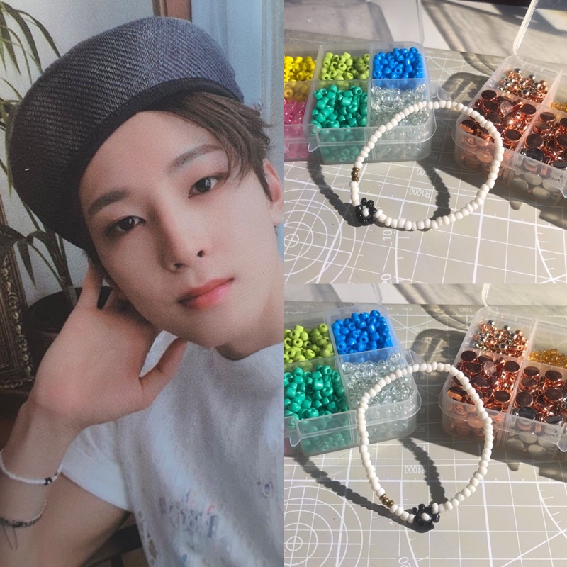 Seventeen SVT Jeon Wonwoo Inspired Flower Bracelets | Shopee Philippines