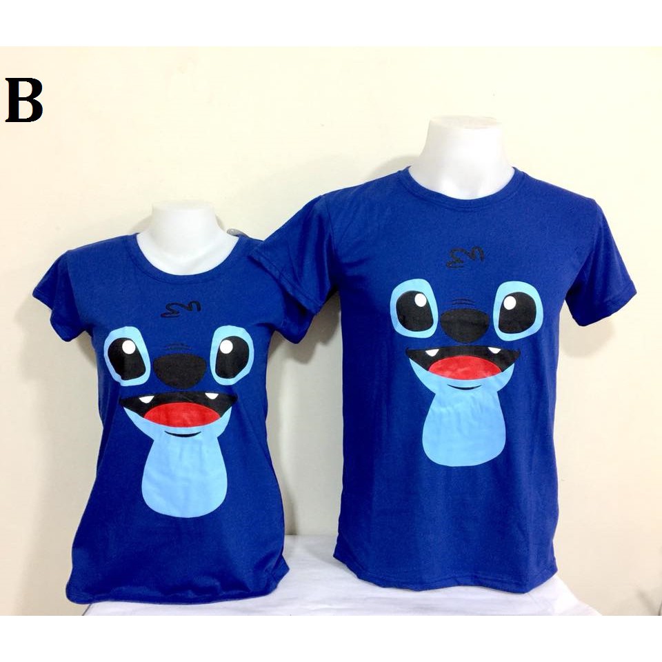 stitch couple t shirt