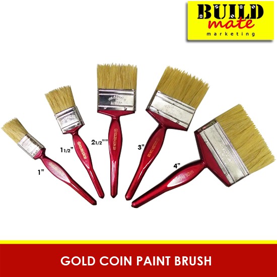Gold Coin Paint Brush Shopee Philippines