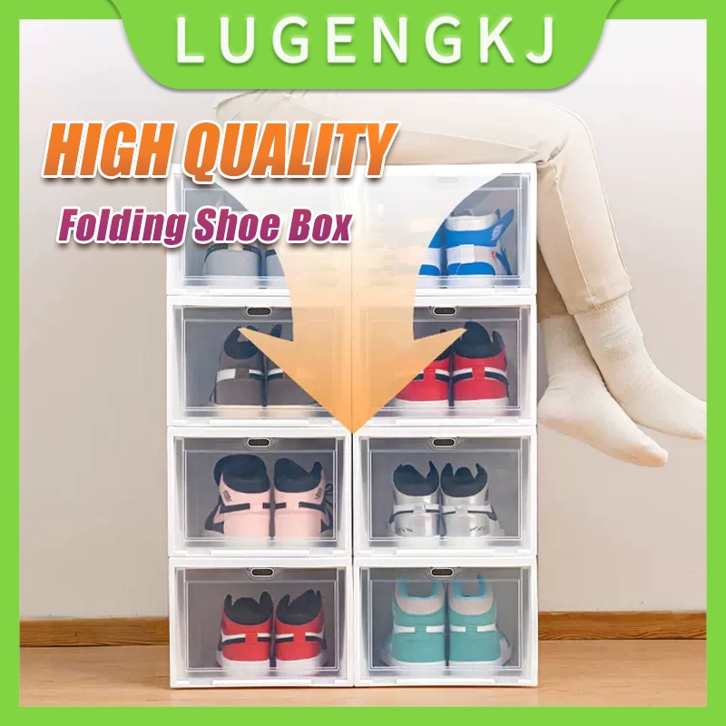 Shoe Box Storage Organizer No Installation Storage Box Organizer No