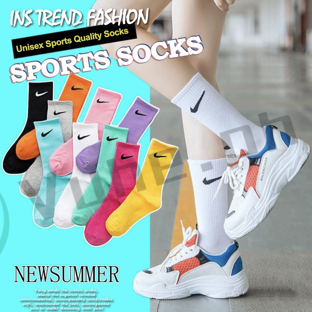 VH Korean Unisex Hyper Elite Midcut Highcut Sports Socks Basketball