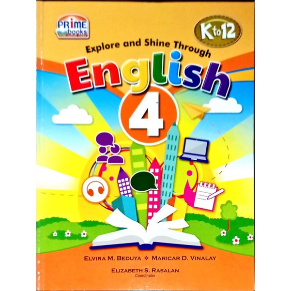 Explore And Shine Through English Grade 4 Preloved Textbook 