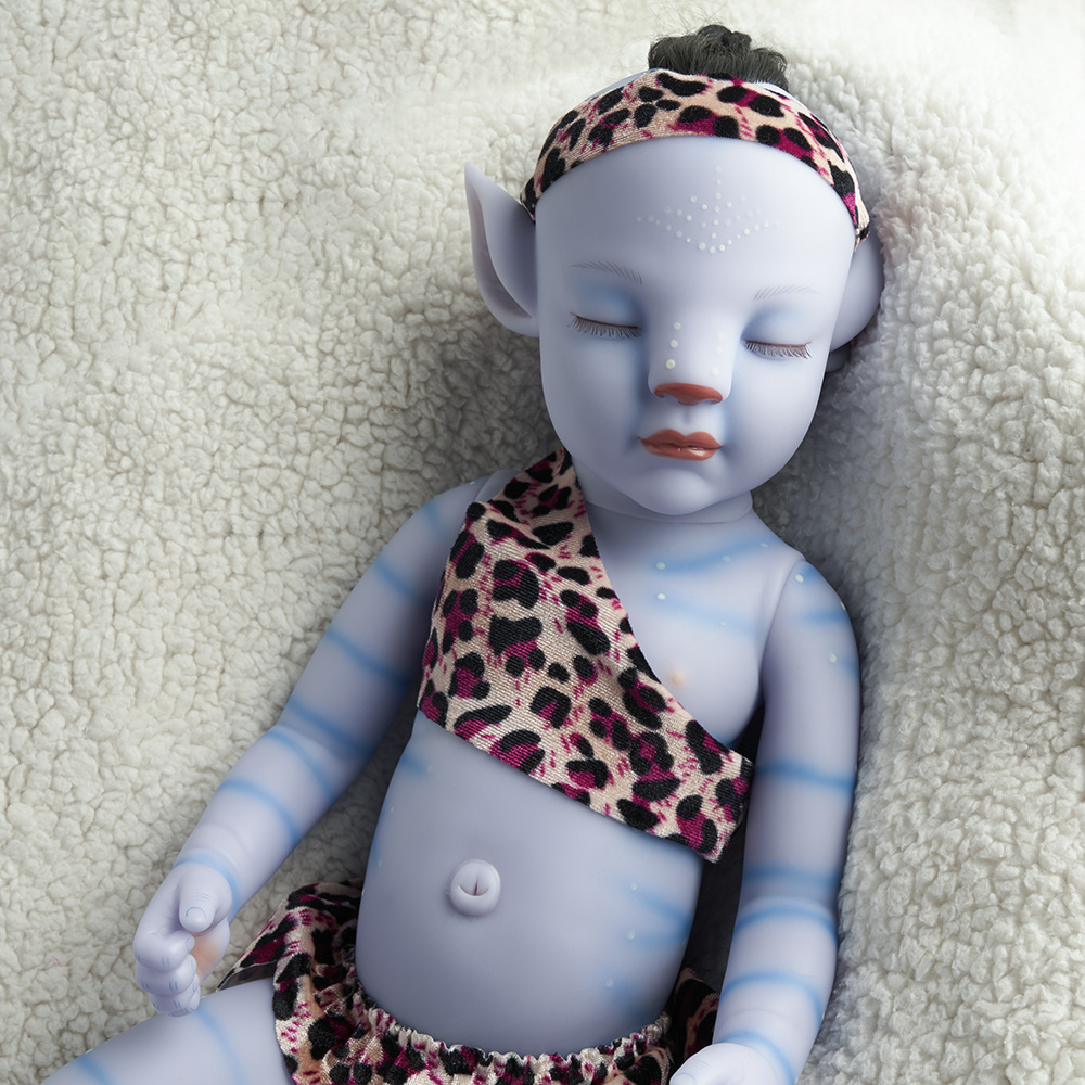 Rbg Inches Bebe Avatar Reborn Baby Doll Newborn Boys And Girls Night Light Full Vinyl Alive Lol Shopee Philippines