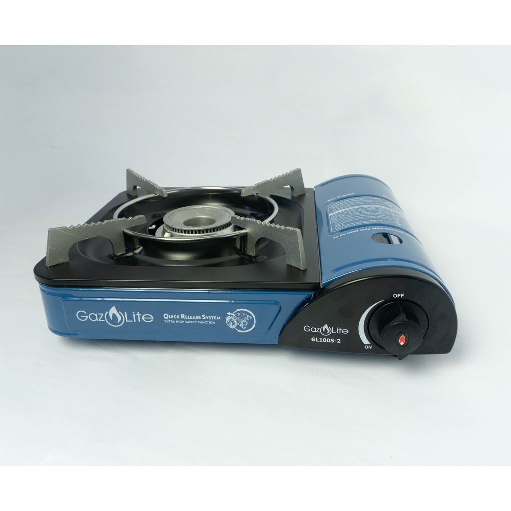 Gaz Lite Blue Eazy Kalan (Portable LPG Stove) + 2 Gaz Lite Mate 230g LPG Canisters Shopee