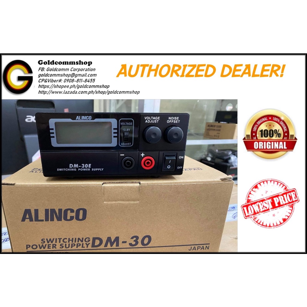 Alinco Dm30e Source D'alimentation Commuté 30 A Max