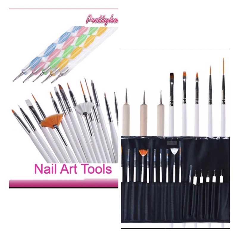 NAIL ART TOOLS 20pcs | Shopee Philippines