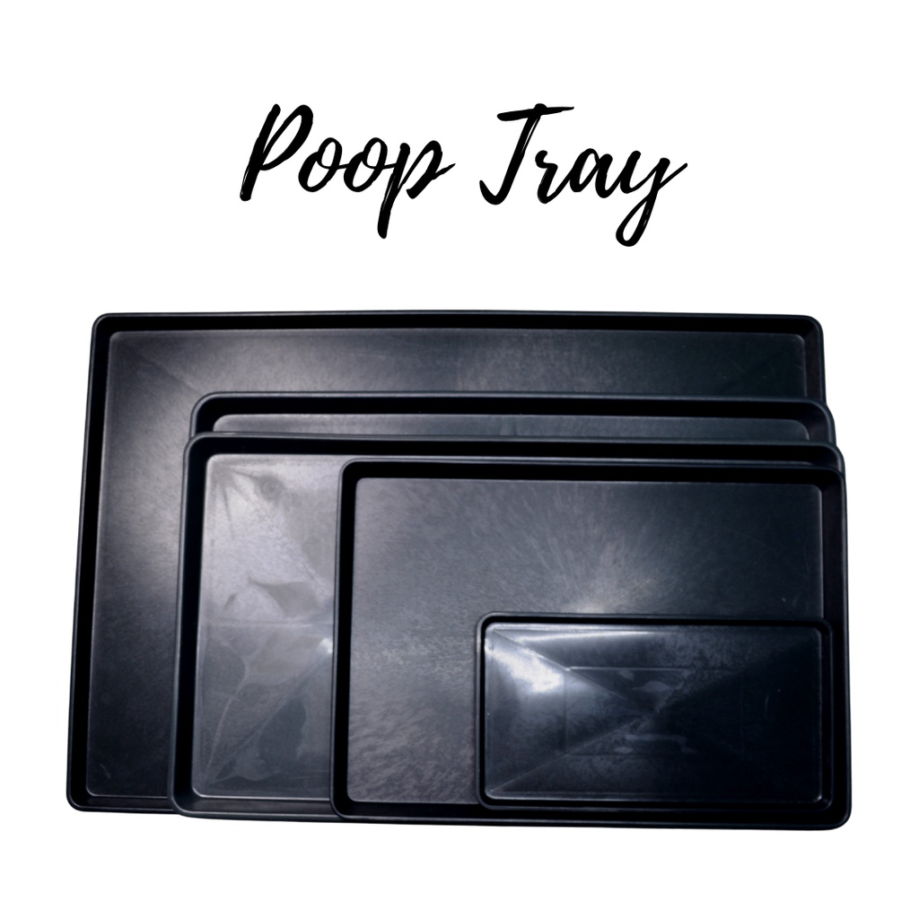 SMITHSON Plastic Poop Tray for Pet Cage Dog Cage Disinfectant Plastic