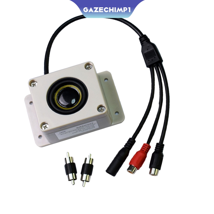 outdoor speaker with microphone