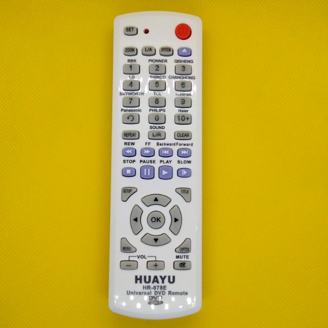 universal dvd remote control