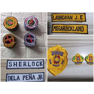 gaurd patches (name cloth, sosia, padpao, bage patches, collarpin patches) #1