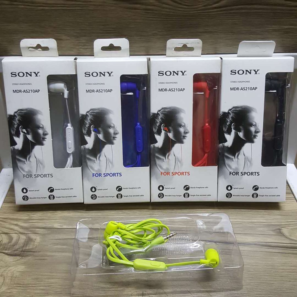 Oem Sony Mdr As210ap Stereo Headset Shopee Philippines