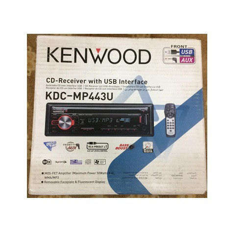 kenwood cd receiver with usb interface