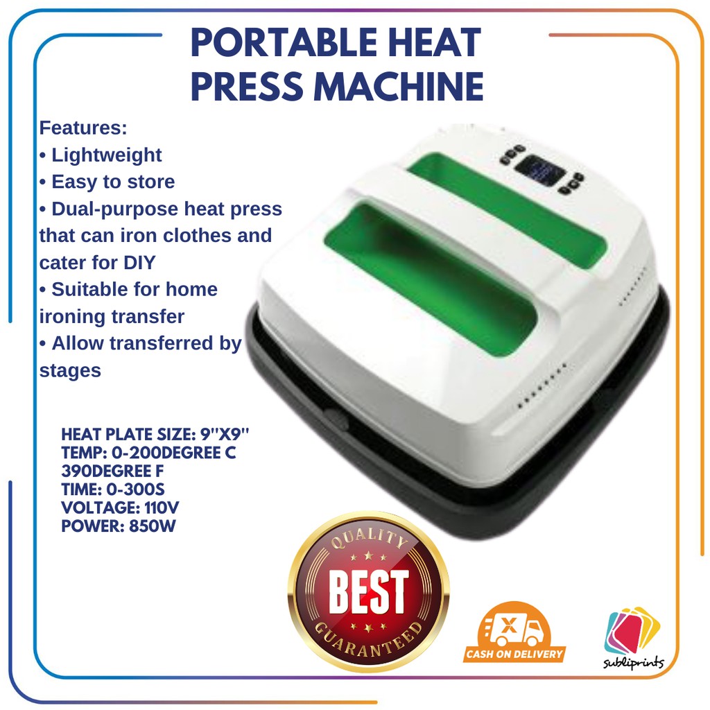 Portable Heat Press Machine Sublimation Printing Machine HP230N