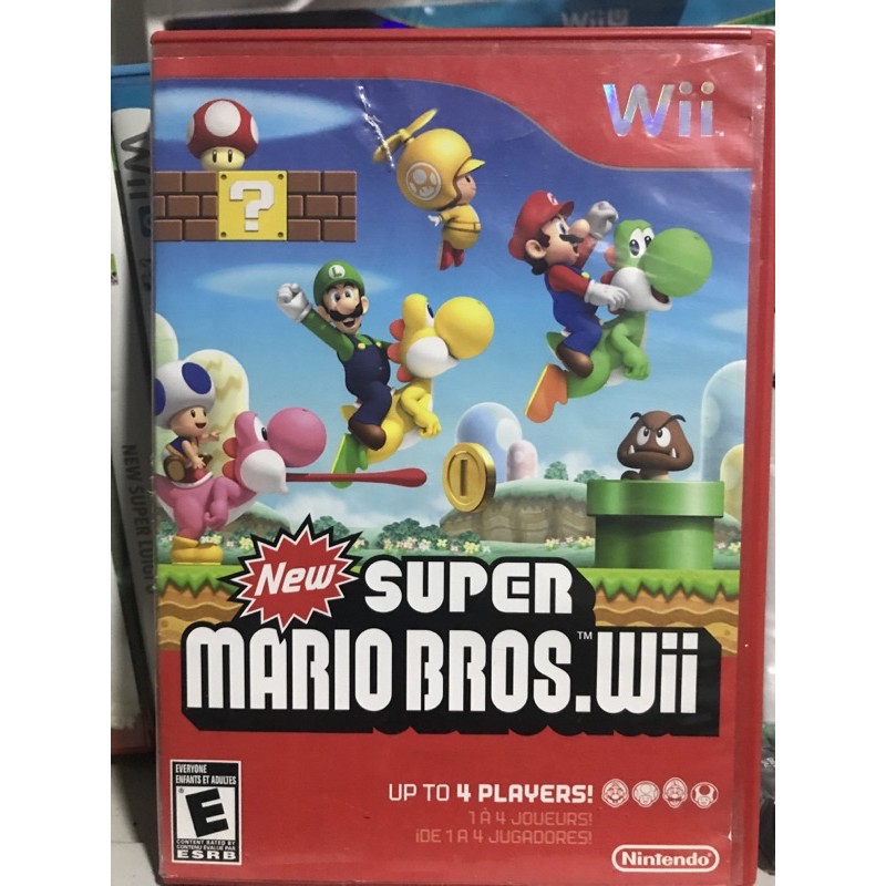 used super mario bros wii