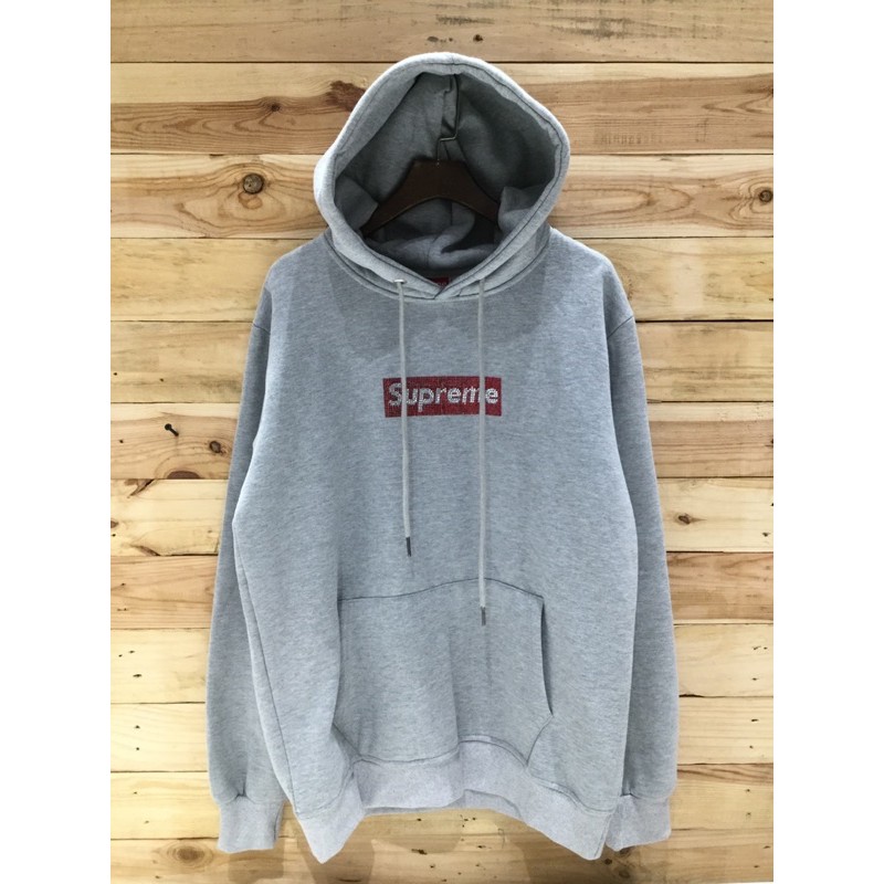 teal supreme hoodie
