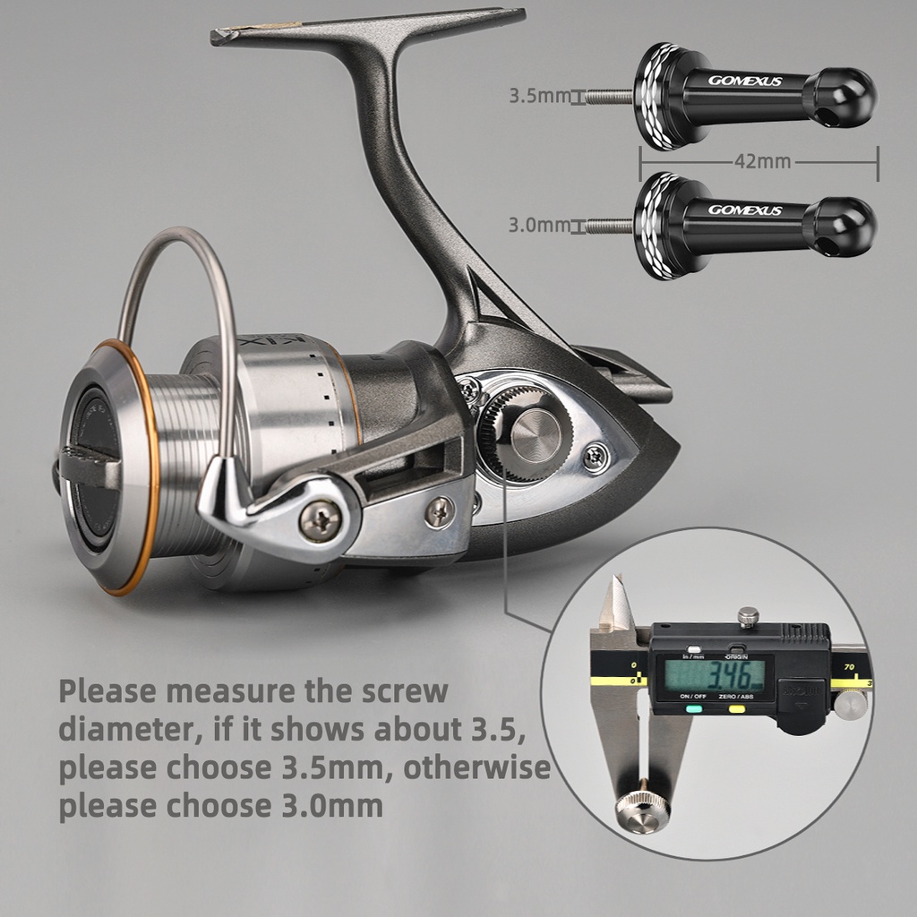 Gomexus Reel Stand For Daiwa Luvias 1003-3012 Exist 3012 Spinning Reel 42mm 