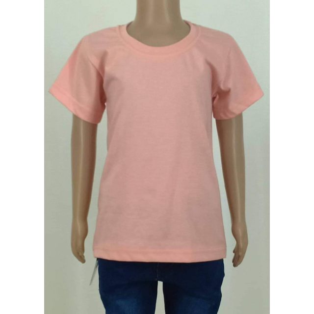 peach t shirt plain