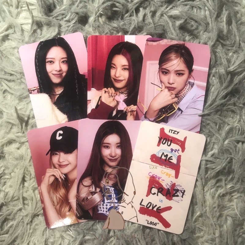 ITZY - CRAZY IN LOVE "LOCO" CONCEPT PHOTO PHOTOCARDS (UNOFFICIAL