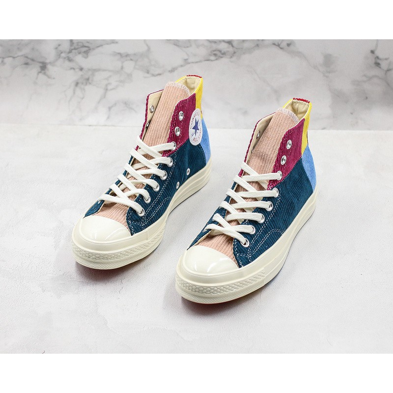 converse chuck 70 patchwork corduroy